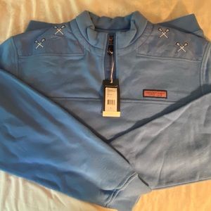 Vineyard Vines 1/4 zip SHEP Shirt